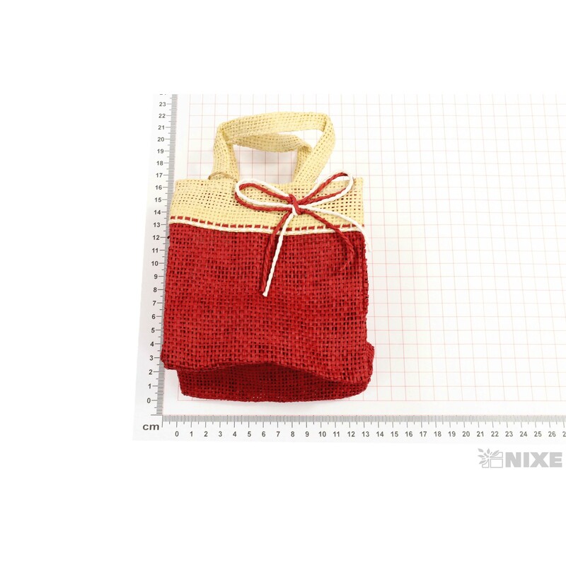 TAŠKA FIJI 12x08x13cm*ČERVENÁ