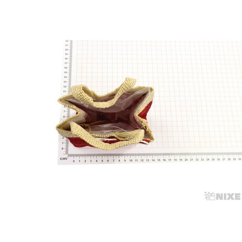 TAŠKA FIJI 12x08x13cm*ČERVENÁ