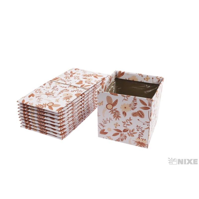 OBAL KRABICE SP 12x12x12,5cm*BÍLÁ