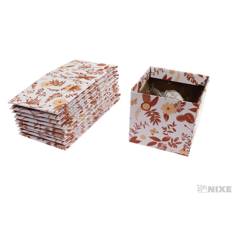 OBAL KRABICE SP 10,5x10,5x10cm*BÍLÁ