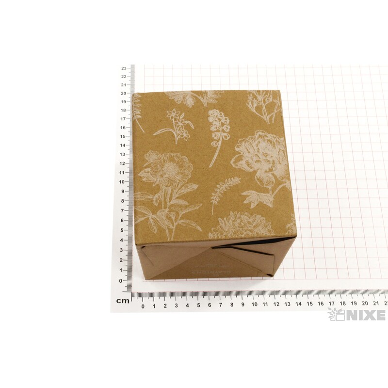 OBAL KRABICE SB 12x12x12,5cm*PŘÍRODNÍ