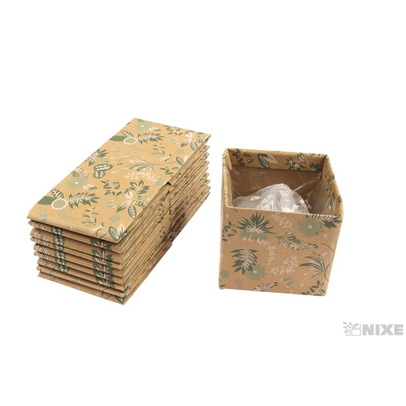 OBAL KRABICE SP 10,5x10,5x10cm*ZELENÁ