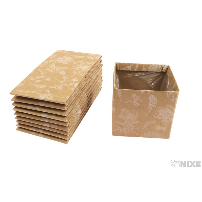 OBAL KRABICE SB 10,5x10,5x10cm*PŘÍRODNÍ