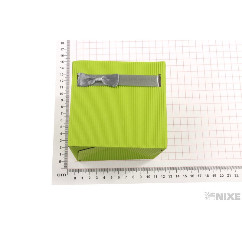 OBAL KRABICE SIMPLY 10x10,5x10,5cm*ZELENÁ V+