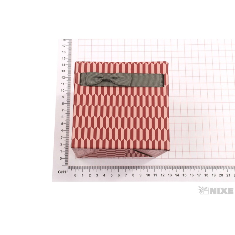 OBAL KRABICE SIMPLY 10x10,5x10,5cm*RŮŽOVÁ