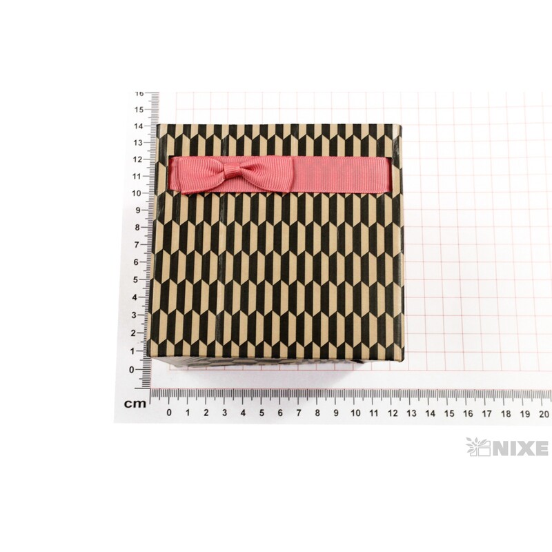 OBAL KRABICE SIMPLY 10x10,5x10,5cm*ČERNÁ V+