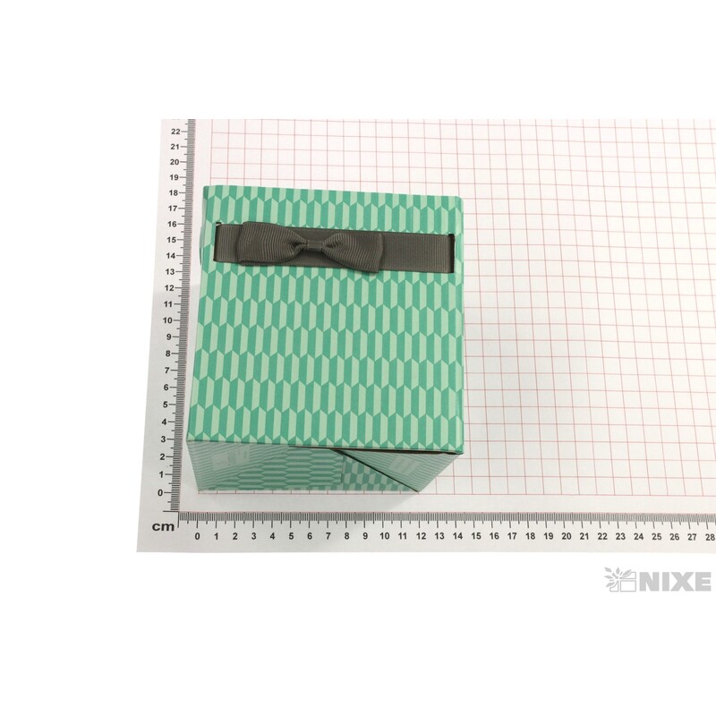 OBAL KRABICE SIMPLY 12,5x12x12cm*ZELENÁ