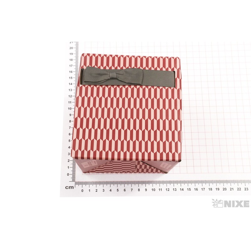 OBAL KRABICE SIMPLY 12,5x12x12cm*RŮŽOVÁ