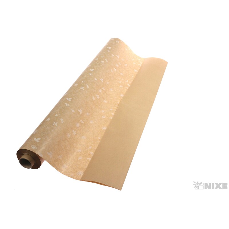 ROLE PAPÍR PORCELAINE 79cmx40m*PŘÍRODNÍ+BÍLÁ V+