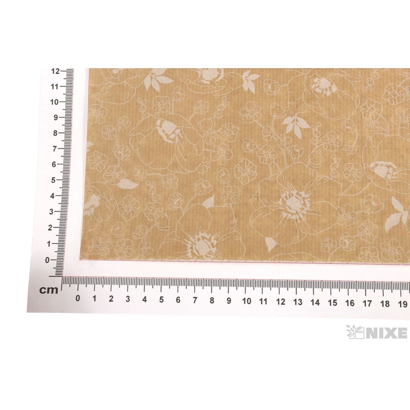 ROLE PAPÍR PORCELAINE 79cmx40m*PŘÍRODNÍ+BÍLÁ V+