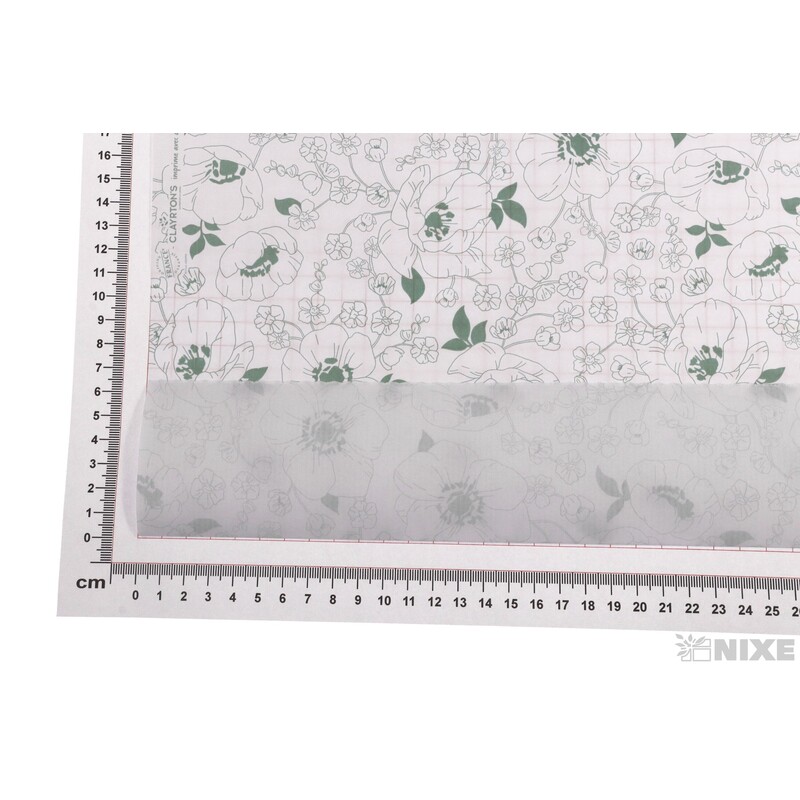 ROLE PAPÍR PORCELAINE 79cmx40m*BÍLÁ+ZELENÁ