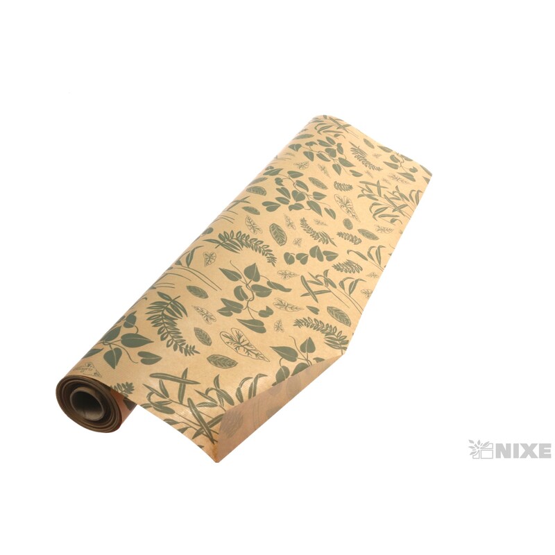 ROLE PAPÍR CANOPEE 79cmx40m*PŘÍRODNÍ+ZELENÁ