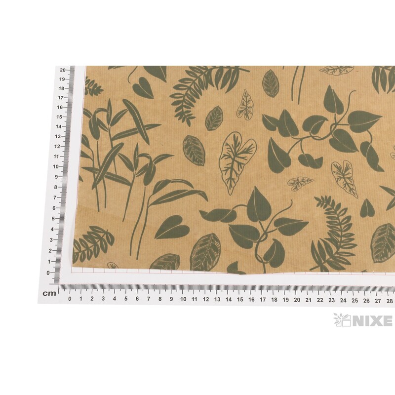 ROLE PAPÍR CANOPEE 79cmx40m*PŘÍRODNÍ+ZELENÁ