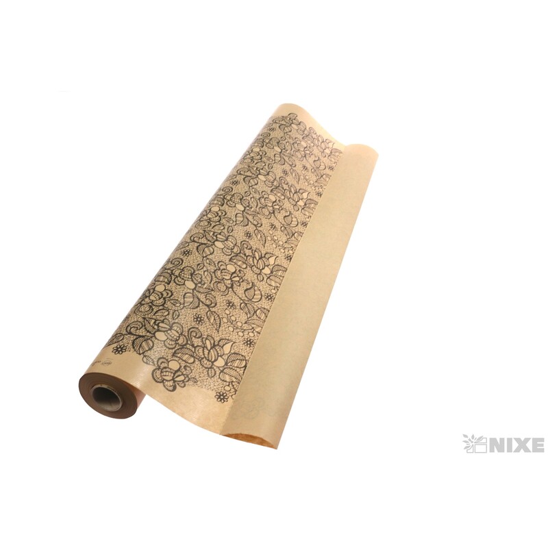 ROLE PAPÍR SUBTITUTE 79cmx40m*PŘÍRODNÍ+ČERNÁ