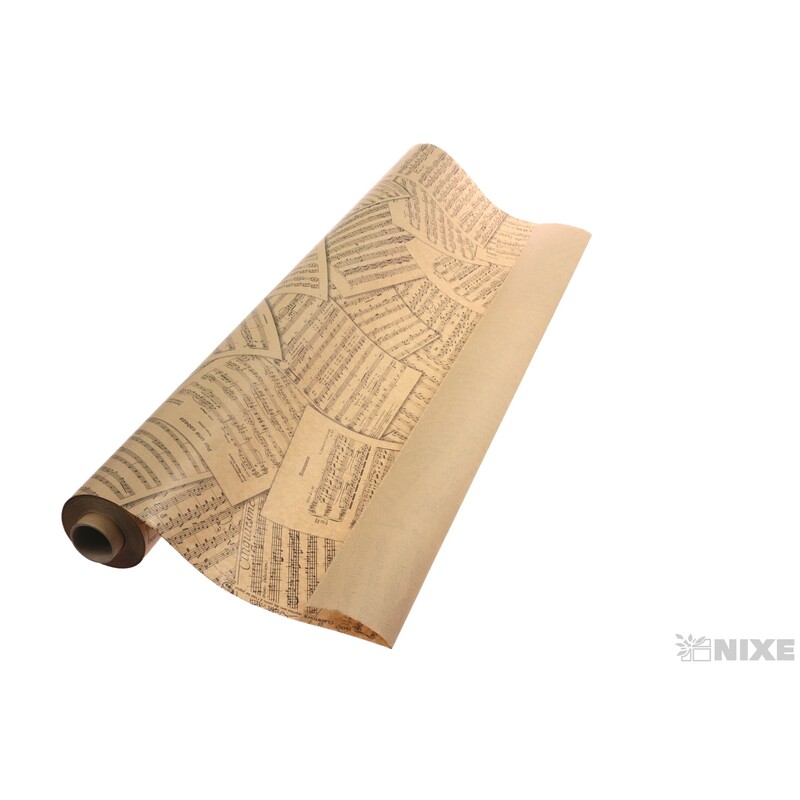 ROLE PAPÍR RECITAL 79cmx40m*PŘÍRODNÍ+ČERNÁ