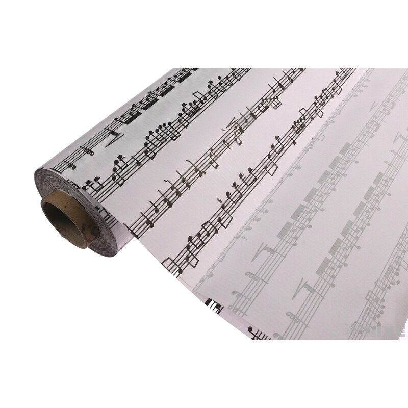 ROLE PAPÍR MAESTRO 79cmx40m*BÍLÁ+ČERNÁ