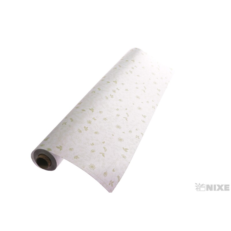 ROLE PAPÍR PORCELAINE 79cmx40m*BÍLÁ+ZELENÁ