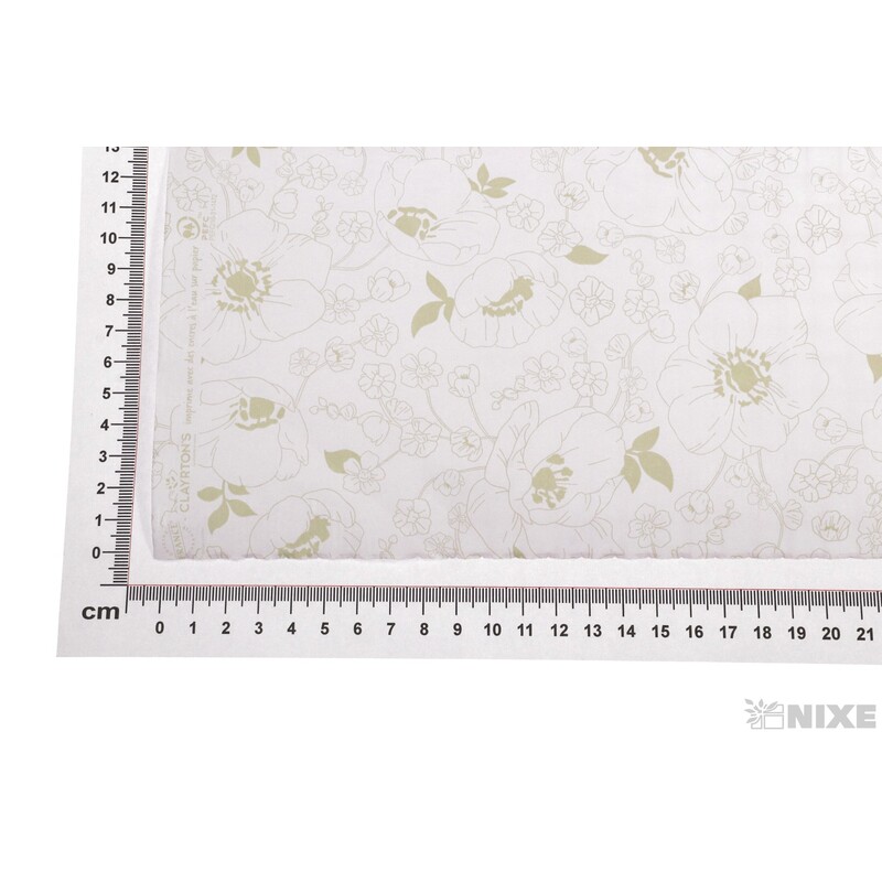 ROLE PAPÍR PORCELAINE 79cmx40m*BÍLÁ+ZELENÁ