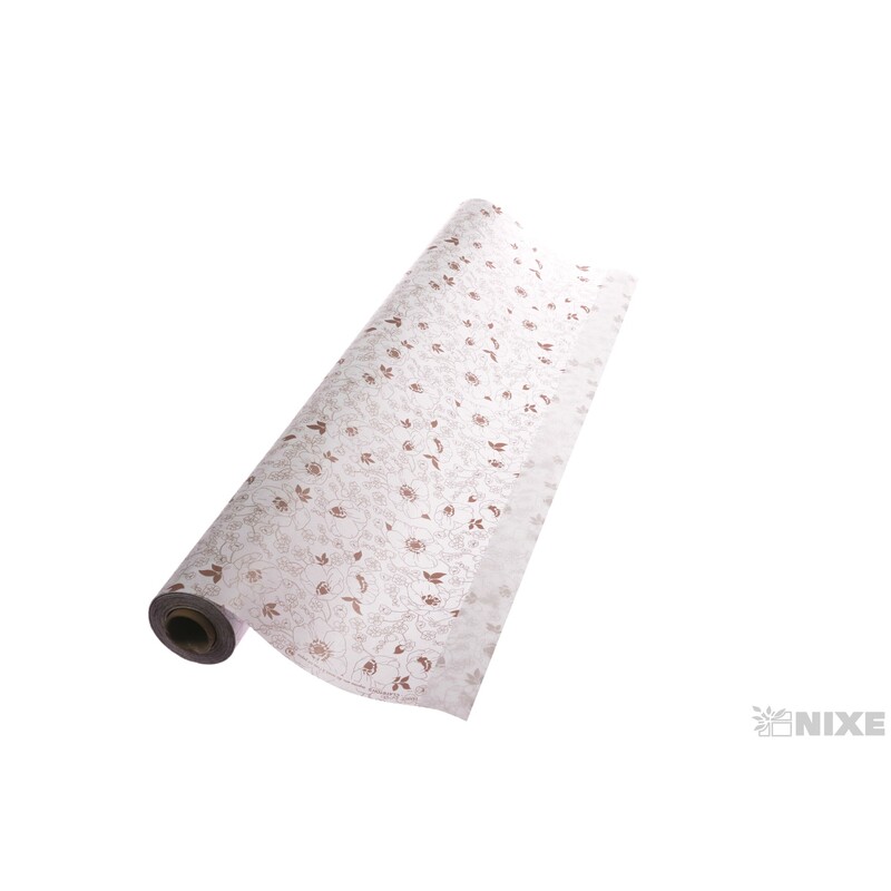 ROLE PAPÍR PORCELAINE 79cmx40m*BÍLÁ+MĚDENÁ