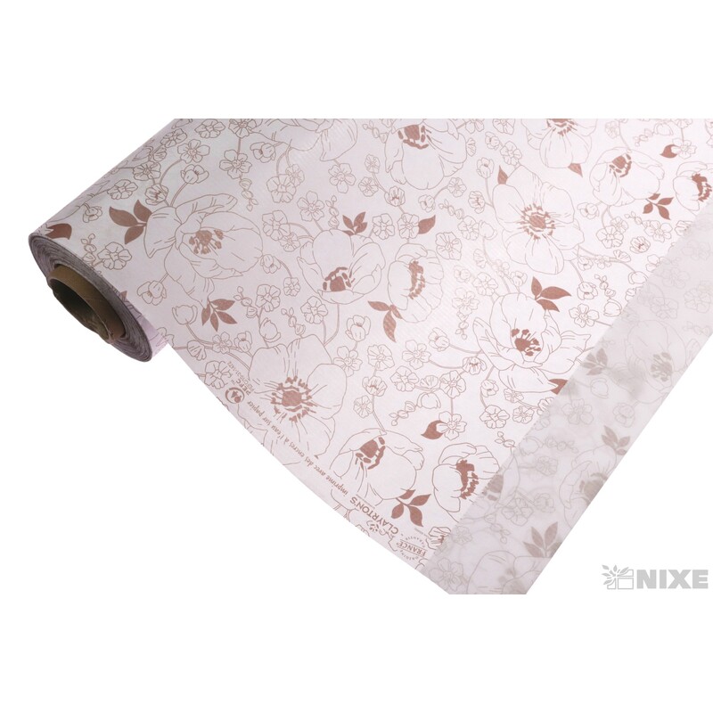 ROLE PAPÍR PORCELAINE 79cmx40m*BÍLÁ+MĚDENÁ