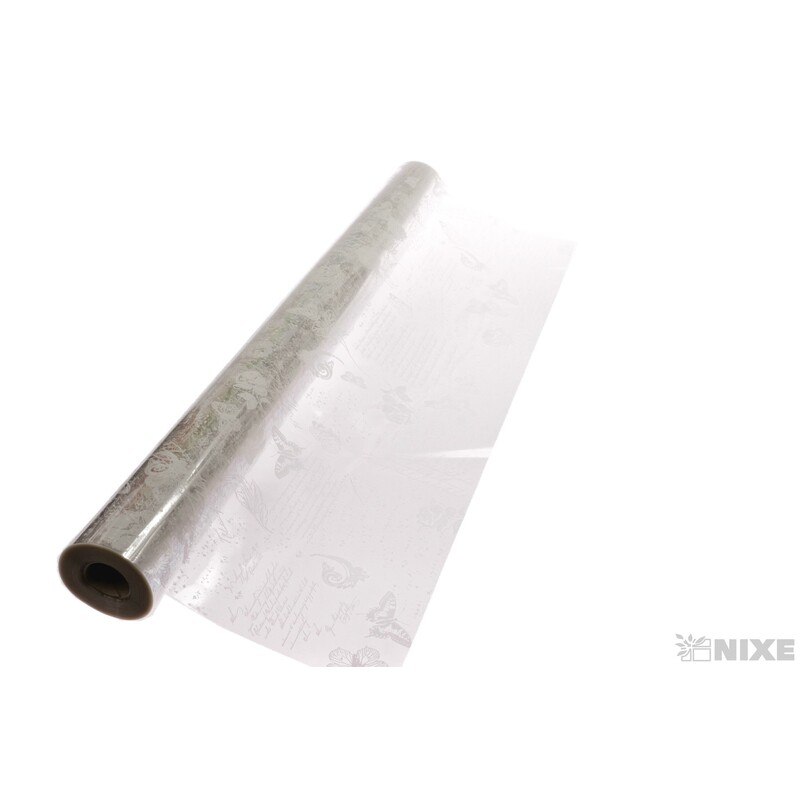 ROLE PLAST ROMANCE 80cmx100m*BÍLÁ