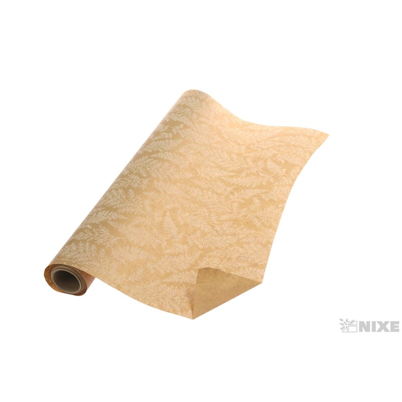 ROLE PAPÍR 49cmx10m*PŘÍRODNÍ+BÍLÁ