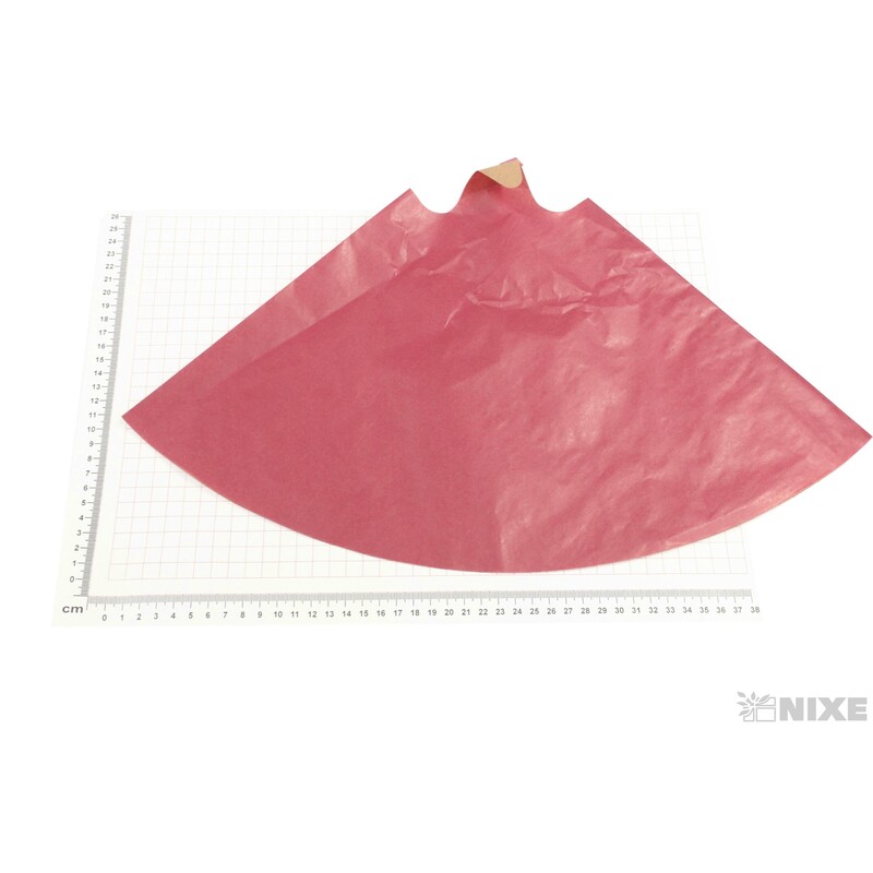 OBAL PAPÍR 32x32cm*RŮŽOVÁ TM.