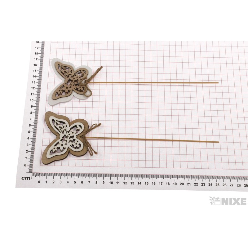 ZÁPICH MOTÝL 8x7x26cm 6ks*MIX BAREV