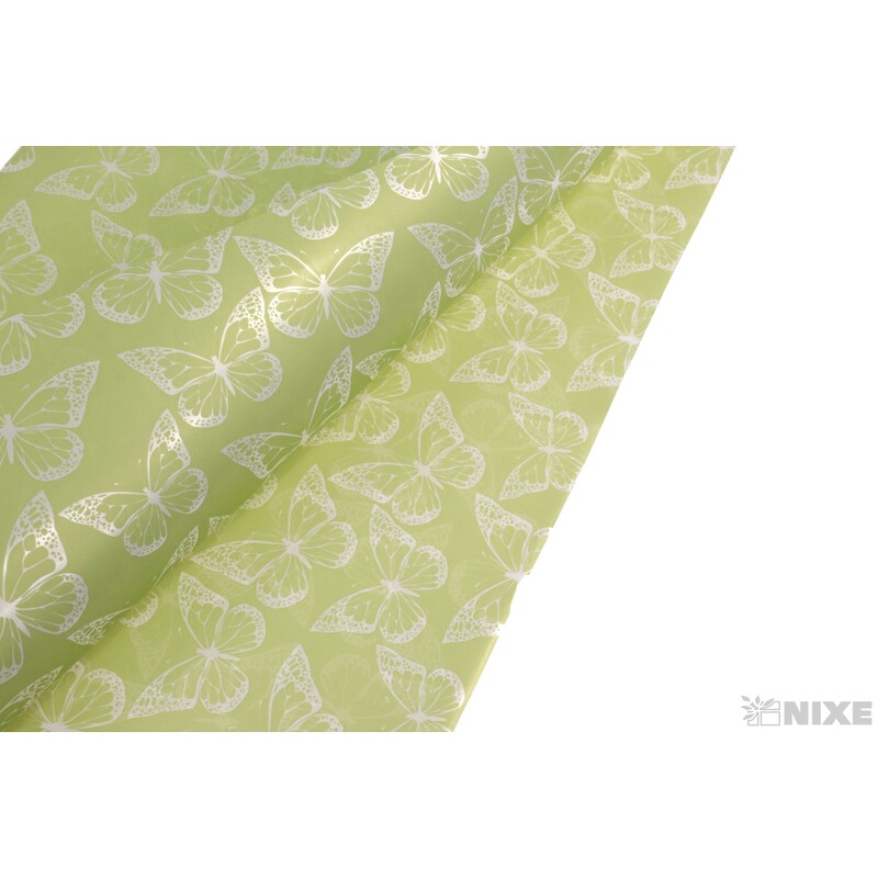 ARCH PLAST MOTÝL 50x50cm 50ks*ZELENÁ