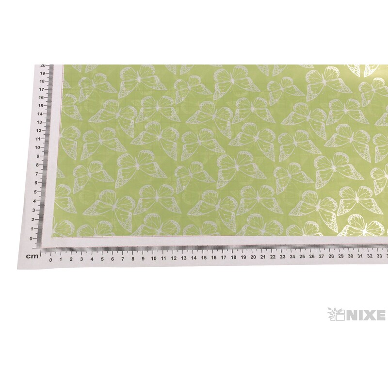 ARCH PLAST MOTÝL 50x50cm 50ks*ZELENÁ