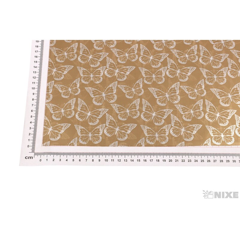 ARCH PLAST MOTÝL 50x50cm 50ks*PŘÍRODNÍ