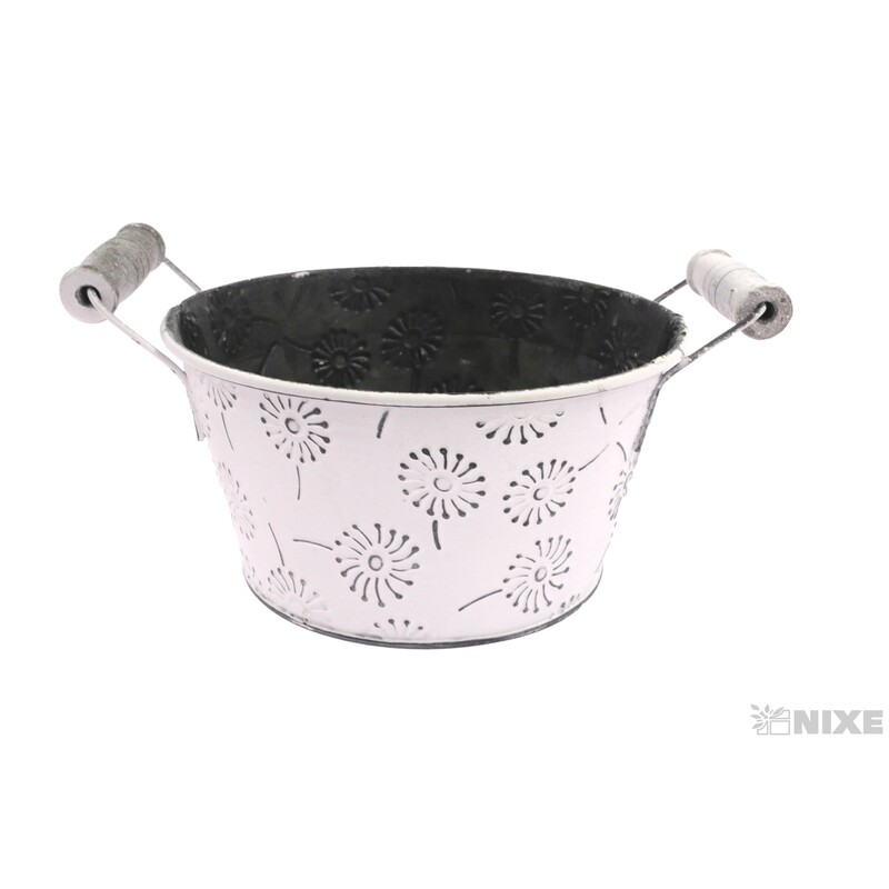 PLECHOVÝ OBAL 14x08cm*BÍLÁ