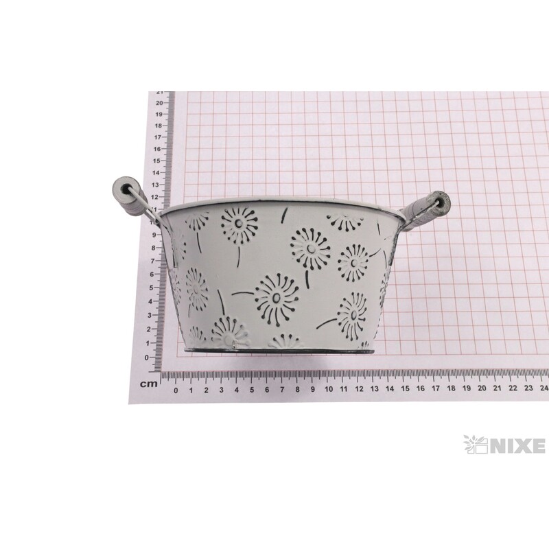 PLECHOVÝ OBAL 14x08cm*BÍLÁ