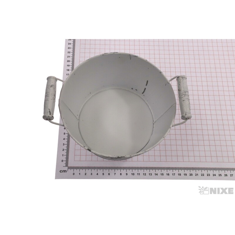 PLECHOVÝ OBAL 17x09cm*BÍLÁ