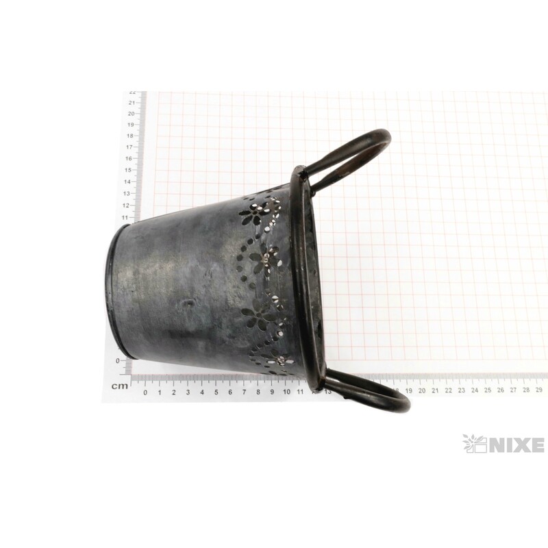 PLECHOVÝ OBAL 13x12cm*ČERNÁ