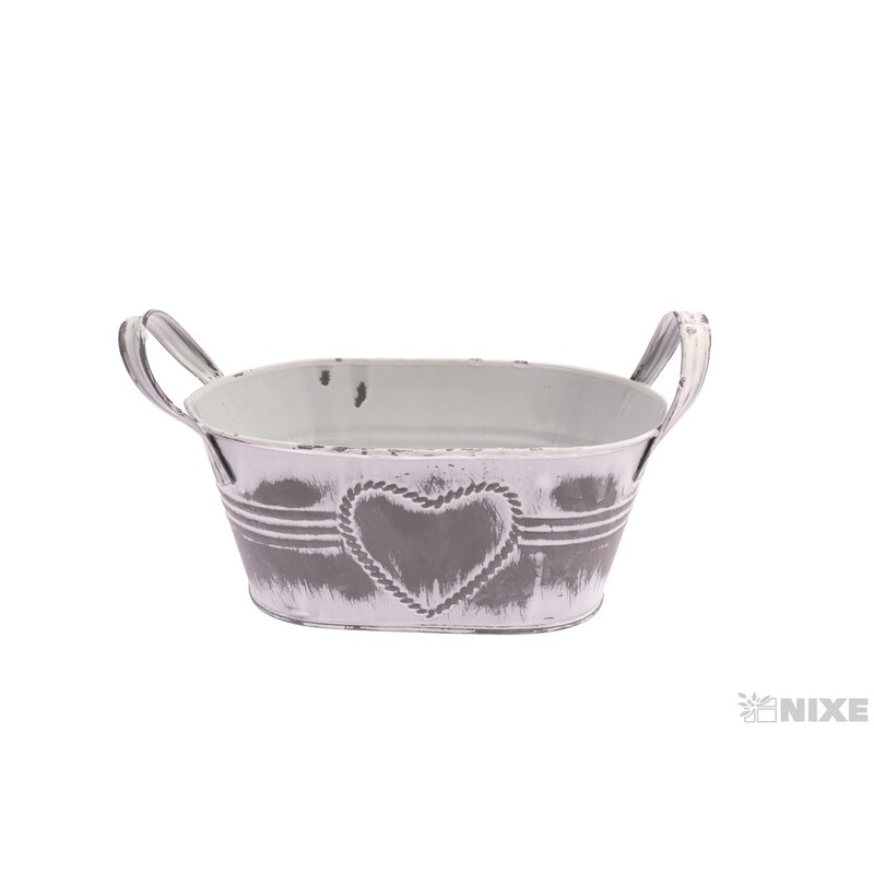 PLECHOVÝ OBAL 20x12x9cm*BÍLÁ