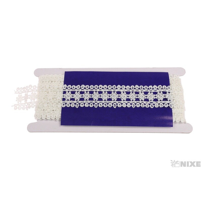 STUHA KRAJKA 33mmx5yd*BÍLÁ