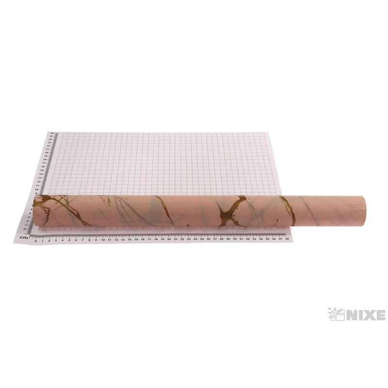 ROLE PLAST MRAMOR 50cmx10yd*RŮŽOVÁ