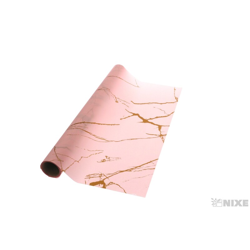 ROLE PLAST MRAMOR 50cmx10yd*RŮŽOVÁ