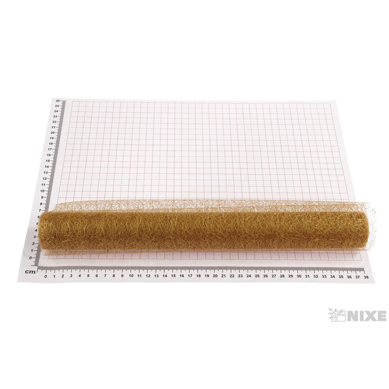 SPIDER ORGANZA 39cmx8m*ZLATÁ