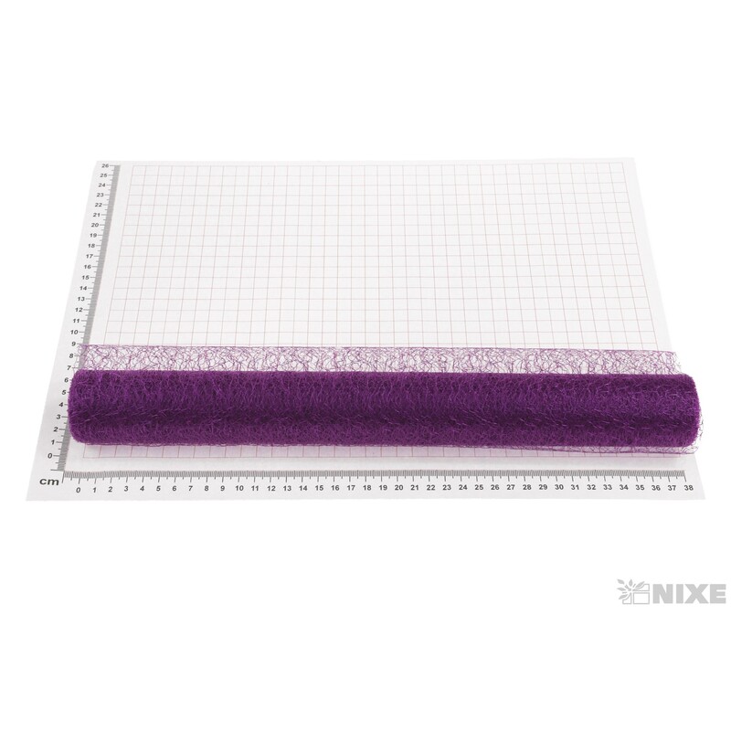 SPIDER ORGANZA 39cmx8m*FIALOVÁ