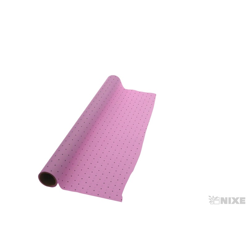 ROLE PLAST PUNTÍK 50cmx9yd*RŮŽOVÁ