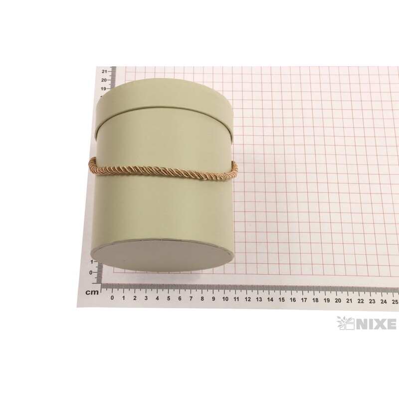 KVĚTINOVÝ BOX 12x12,5cm*KRÉMOVÁ