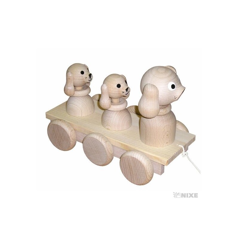 TŘI PSI PŘÍRODNÍ MV