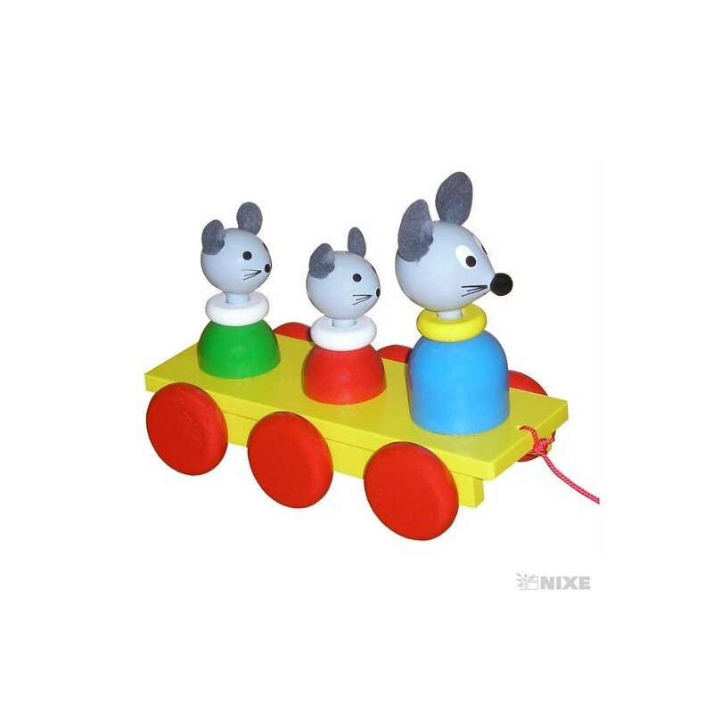 TŘI MYŠKY BAREVNÉ MV