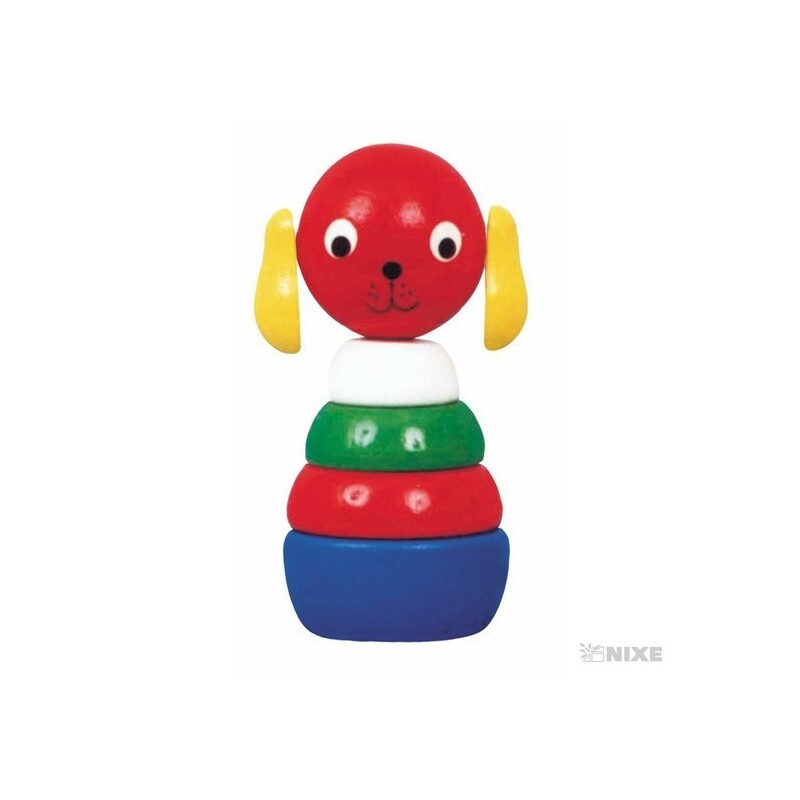 SKLÁDAČKA MALÁ PES BAREVNÁ MV