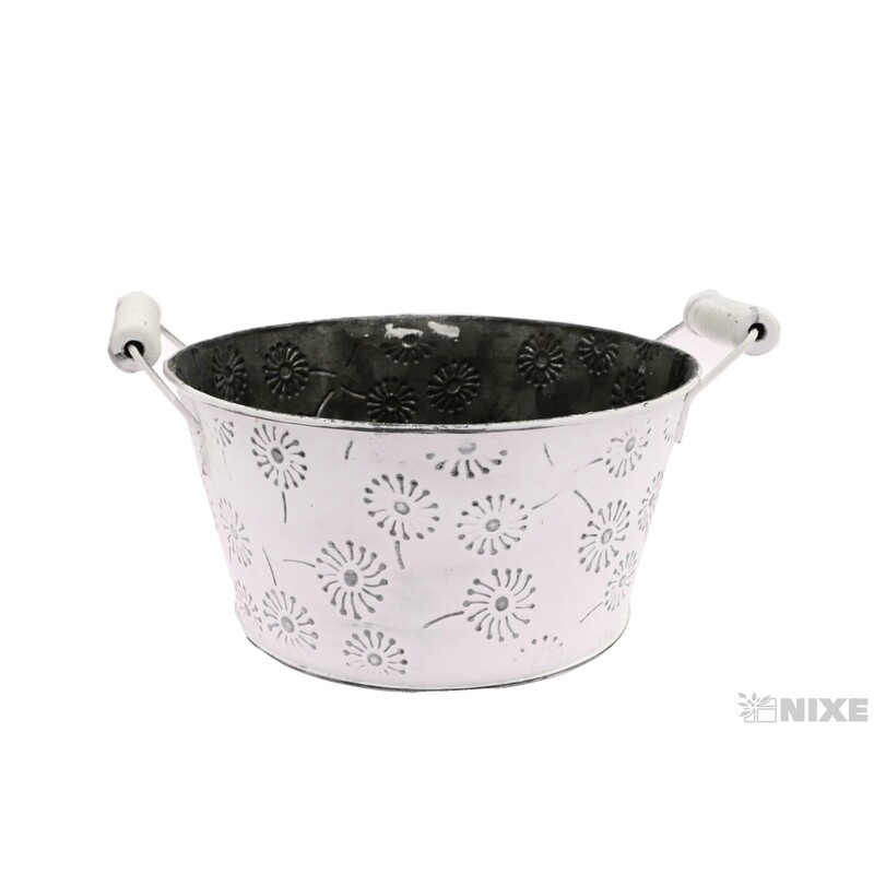 PLECHOVÝ OBAL 17x09cm*BÍLÁ