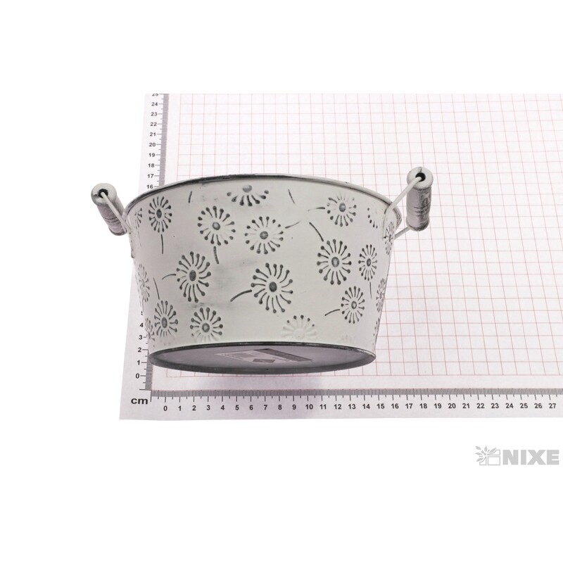 PLECHOVÝ OBAL 17x09cm*BÍLÁ