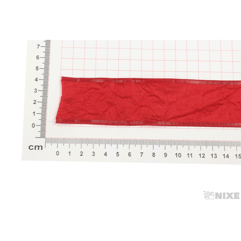 STUHA MAČKANÁ 40mmx10yd*ČERVENÁ TM.