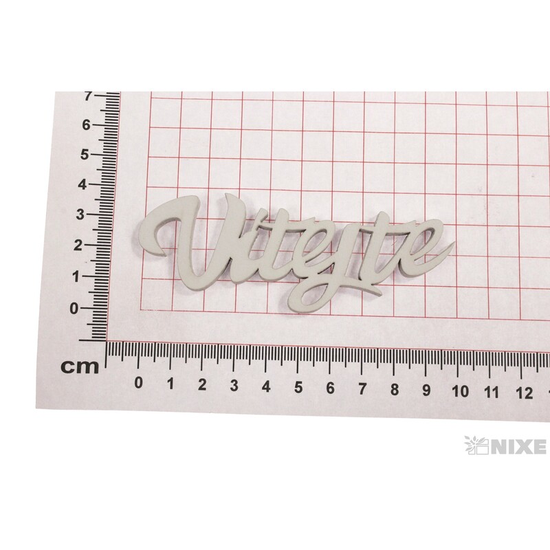 NÁPIS VÍTEJTE 10cm 5ks*BÍLÁ